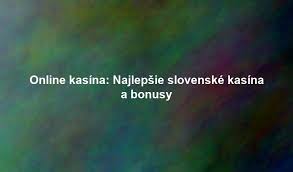 Online Kasíno Svet Hracích Automatov a Hazardných Hier